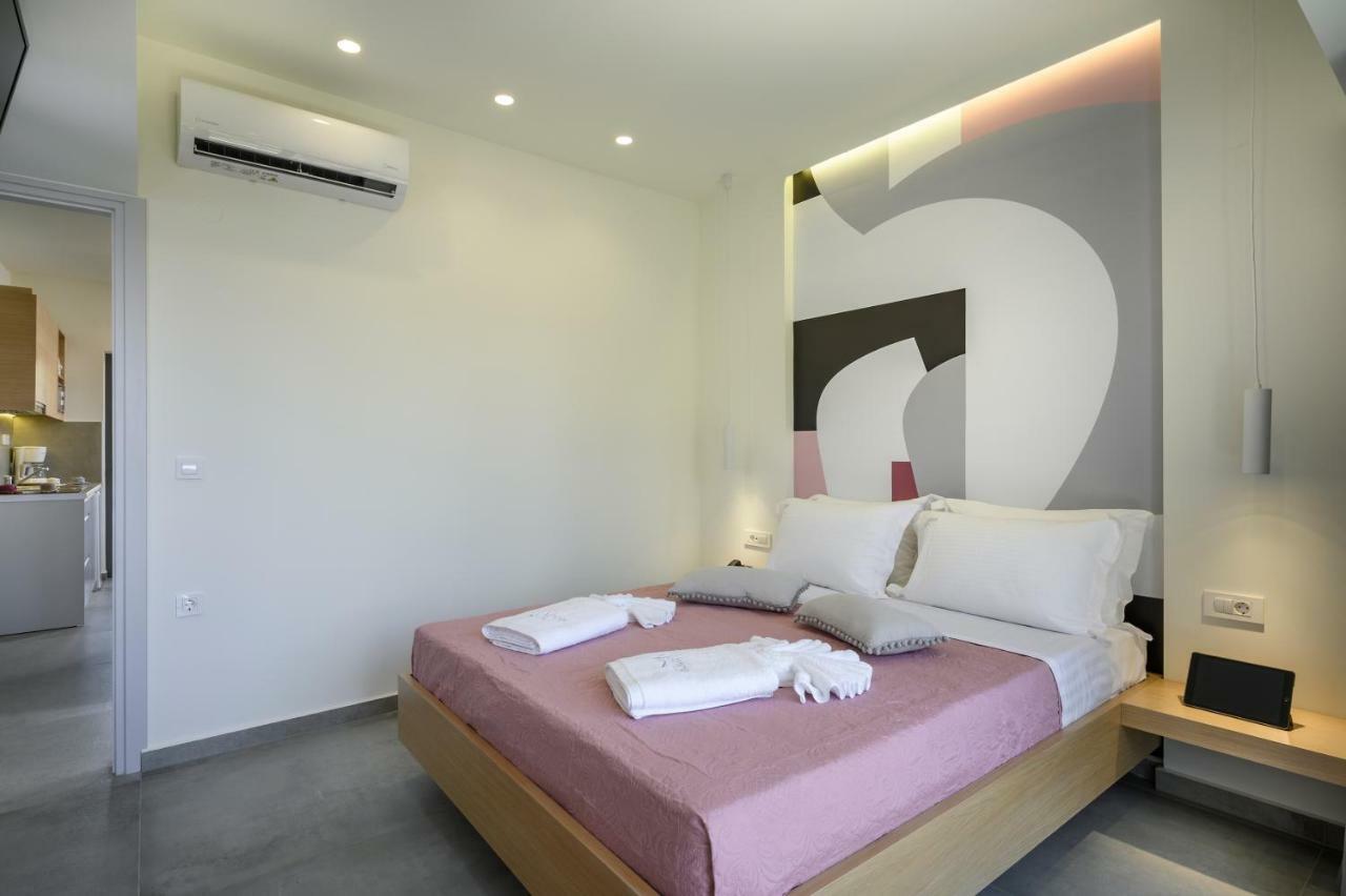 Athina Suites Luxury Suites Near The Sea Platanias Platanés Esterno foto