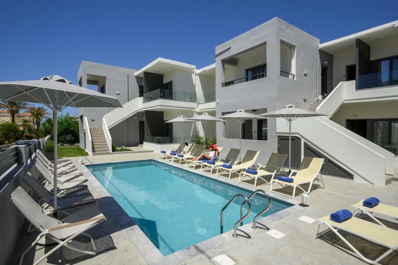 Athina Suites Luxury Suites Near The Sea Platanias Platanés Esterno foto