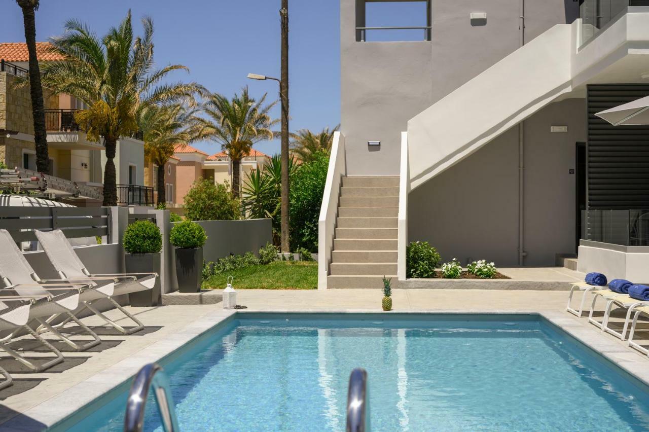 Athina Suites Luxury Suites Near The Sea Platanias Platanés Esterno foto